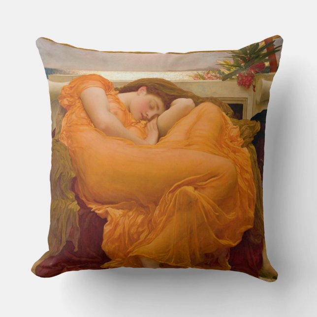 Coussin En juin 1895 flamboyant (Recto)