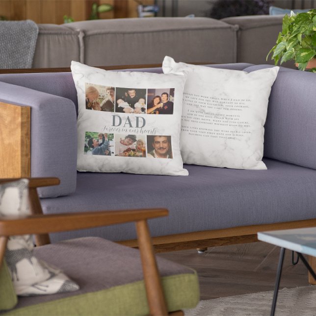 Coussin En Mémoire Affectueuse | Mémorial de 6 Collages de (Créateur téléchargé)