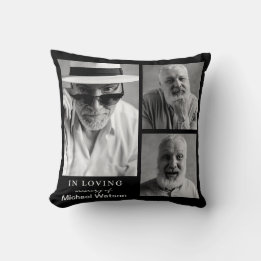 Coussin En Mémoire d'amour Grand-père funérailles mémorial