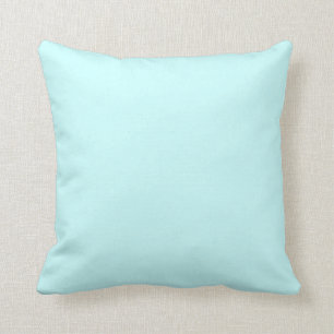 Coussin en pastel mou solide de bleus layette