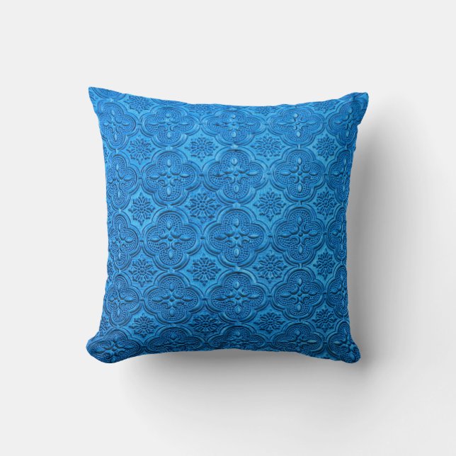 Coussin en verre marocain - le double a dégrossi (Recto)