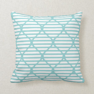 Coussin en verre Turquoise classique moderne