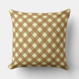 COUSSIN EN VICHY - TAN & CREAM