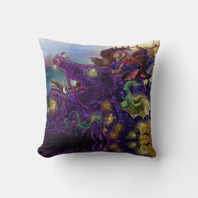 Coussin Enchantage de dragon (Recto)