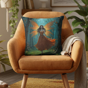 Coussin Enchanted Fairy Thanksgiving Imaginaire Art