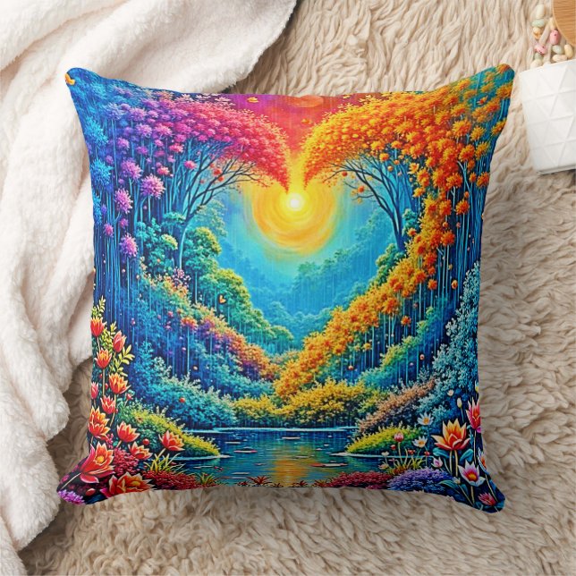 Coussin Enchanted Forest Heart of Light Design (Couverture)