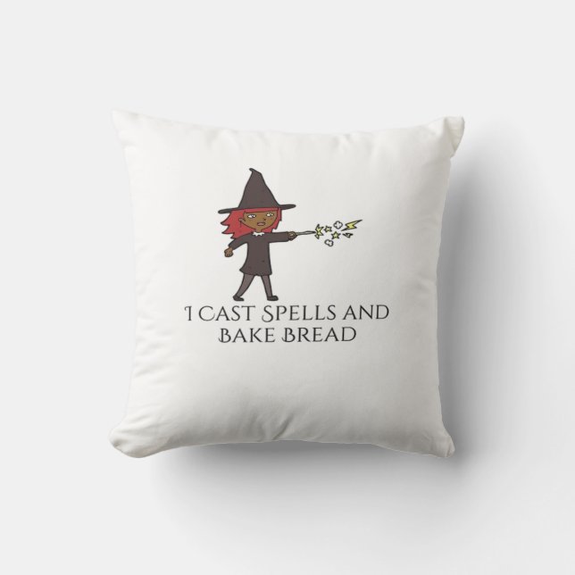 Coussin Encre de Whimsigoth - Forêts mystiques, Lunes Magi (Recto)