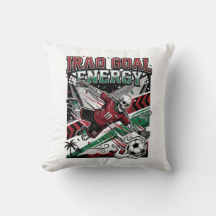 Coussin Énergie de l'objectif de l'Irak Squelette Attaquan