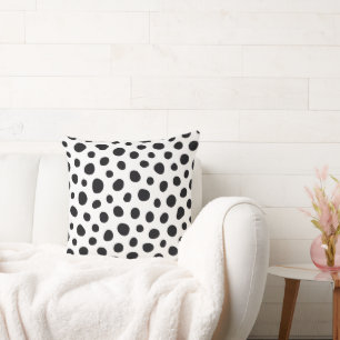 Coussin Énergie ludique chic motif à taches de dalmatien