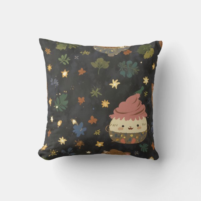Coussin enfant, bébé, bonheur, amour, joie, plaisir, couss (Recto)