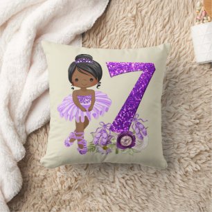 Coussin Enfants 7e danseur de ballet afro-américain Annive