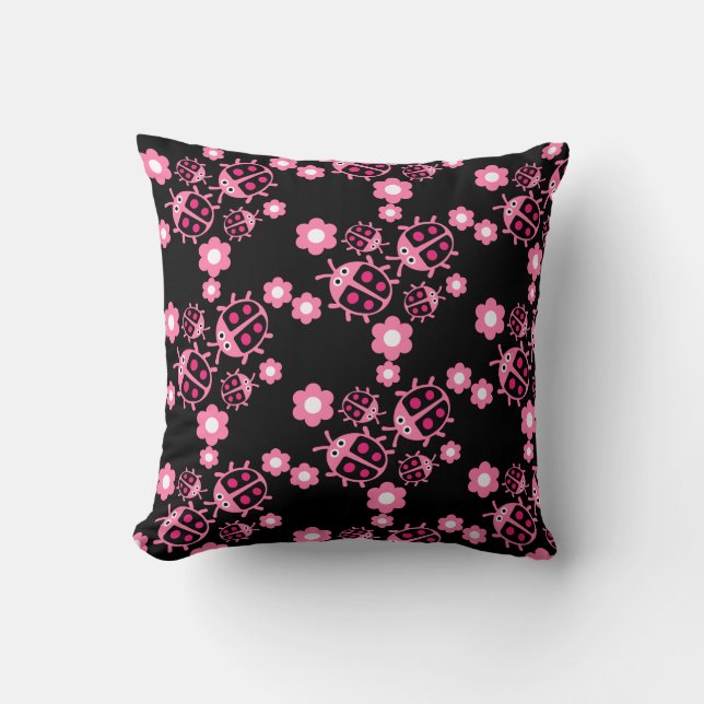 Coussin Enfants Coccinellidae ladybug (Recto)