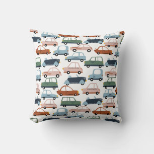 Coussin Enfants Coloré Retro voiture et Motif de camion