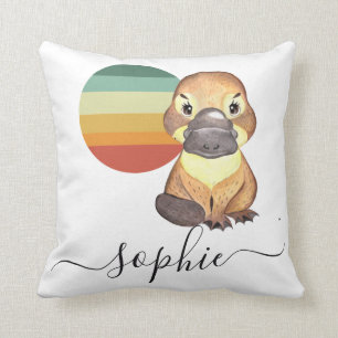 Coussin Enfants d'animaux australiens Platypus