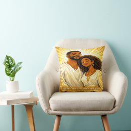Coussin Enfants de la lumière