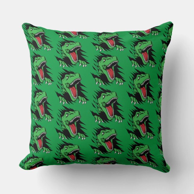 Coussin Enfants dinosaures (Recto)