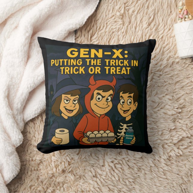 Coussin Enfants Gen-X : Maîtres du mal (Couverture)