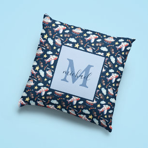 Coussin Enfants Monogram Aviation