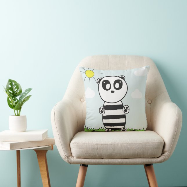 Coussin Enfants Panda  (Chaise)