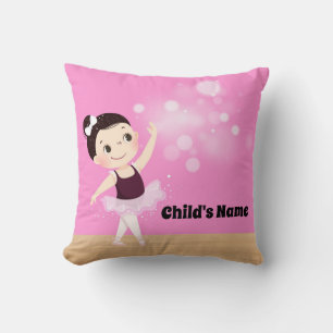 Coussin Enfants personnalisés Ballerina rose Jeu d'oreille
