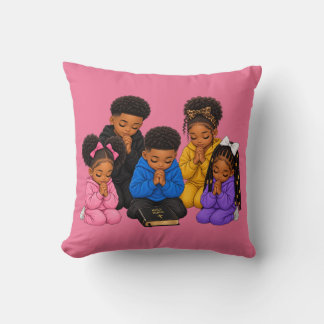 Coussin Enfants priant