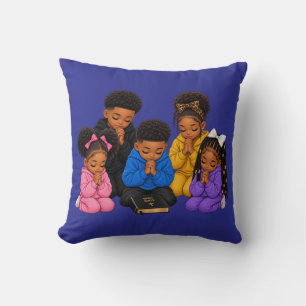 Coussin Enfants priant
