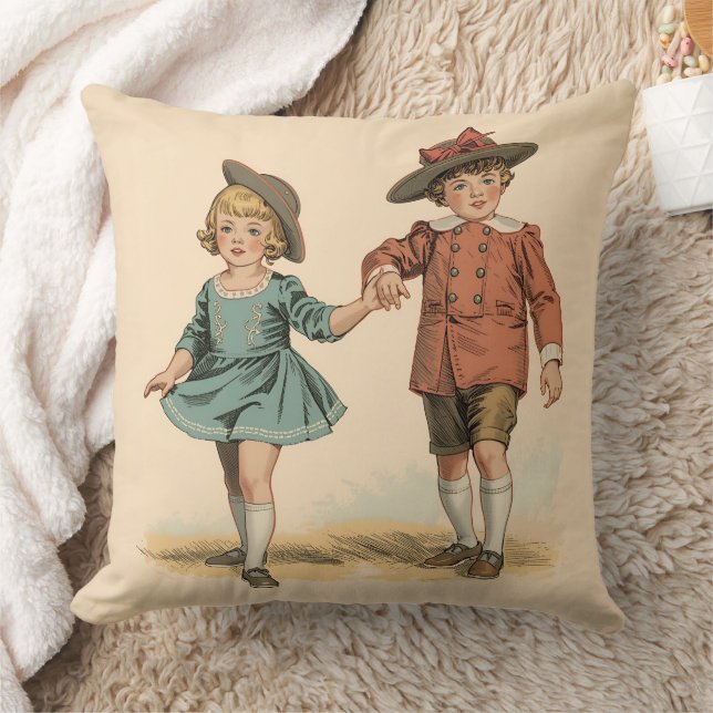 Coussin Enfants Rétro Intemporels (Couverture)