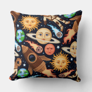 Coussin Enfants spatiaux