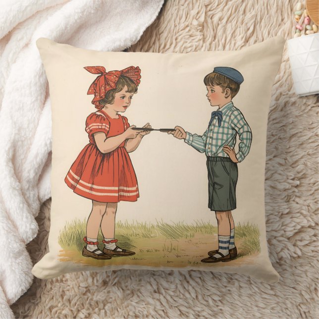 Coussin Enfants Vintage  (Couverture)