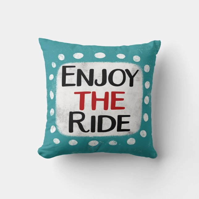Coussin Enjoy Le Roi Pillow (Recto)