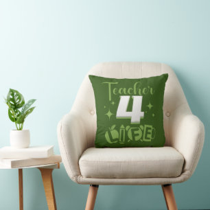 Coussin ENSEIGNANT 4 VIE #vie d'enseignant
