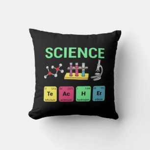 Coussin Enseignant Cadeau Sciences Définition de l'enseign