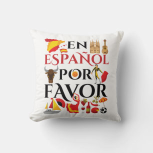 Coussin Enseignant Espagnol En Espanol Por Favoriser