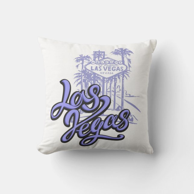 Coussin Enseigne de Las Vegas (Recto)