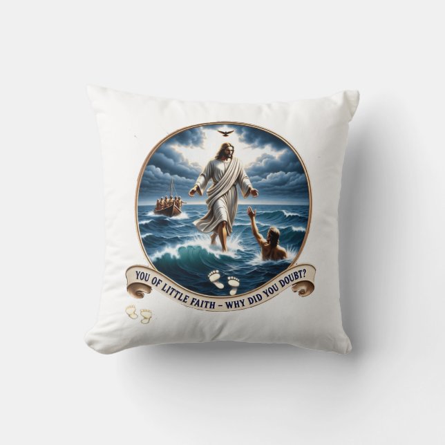 Coussin Ensemble Cadeau Miracle Chrétien : Vêtements March (Recto)