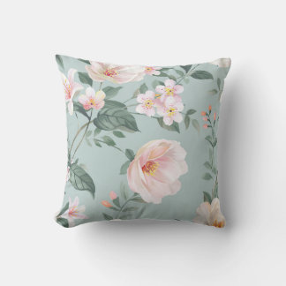 Coussin ensemble de haute qualité de divers flux aquarelle