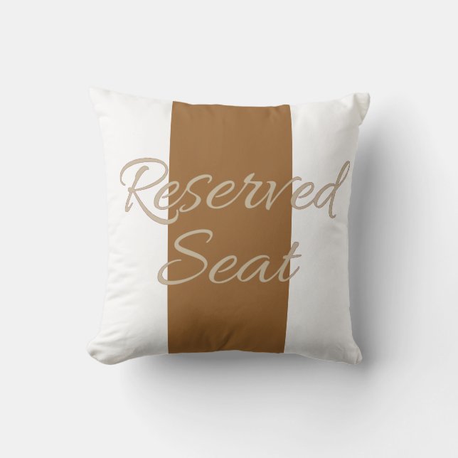 Coussin entièrement personnalisable réservé de (Recto)