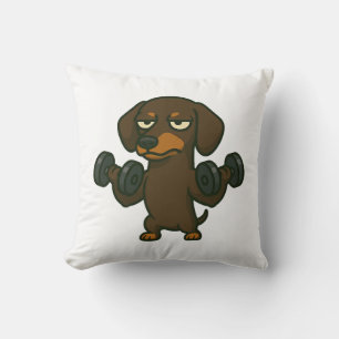 Coussin Entraînement de fitness biceps avec haltère pour t