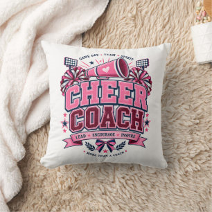 Coussin Entraîneur de pom-pom girls Diriger Encourager Ins