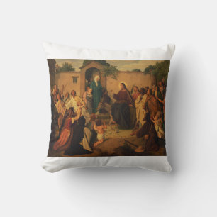 Coussin Entrée de Jésus-Christ à Jérusalem
