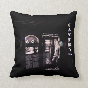 Coussin Entrée originale de club de caverne, Liverpool R-