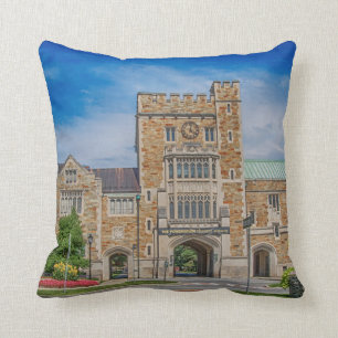 Coussin Entrée principale d'université de Vassar dans NY