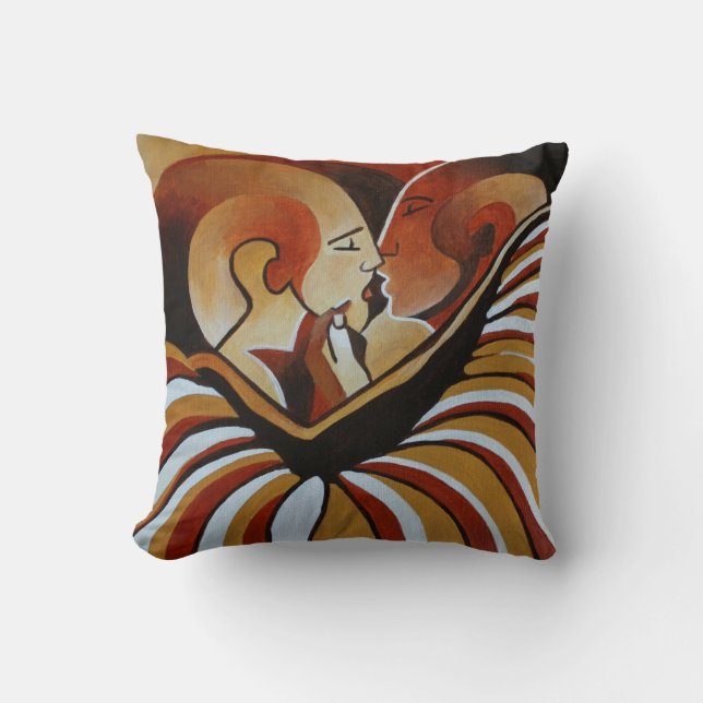 Coussin Enveloppé Dans Une Couverture D'Amour (Recto)