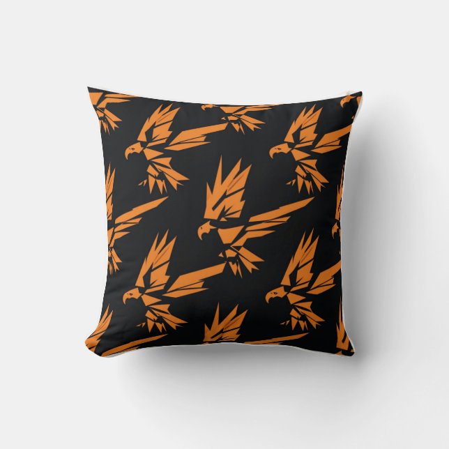 Coussin Envolez-vous avec l'oreiller Crystal Eagle (Recto)