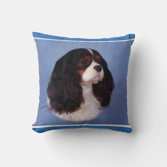 Coussin Épagneul cavalier du Roi Charles (Recto)