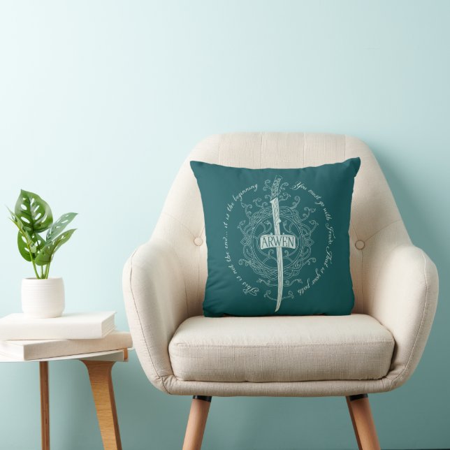 Coussin Épée elfique ARWEN™ Citation (Chaise)
