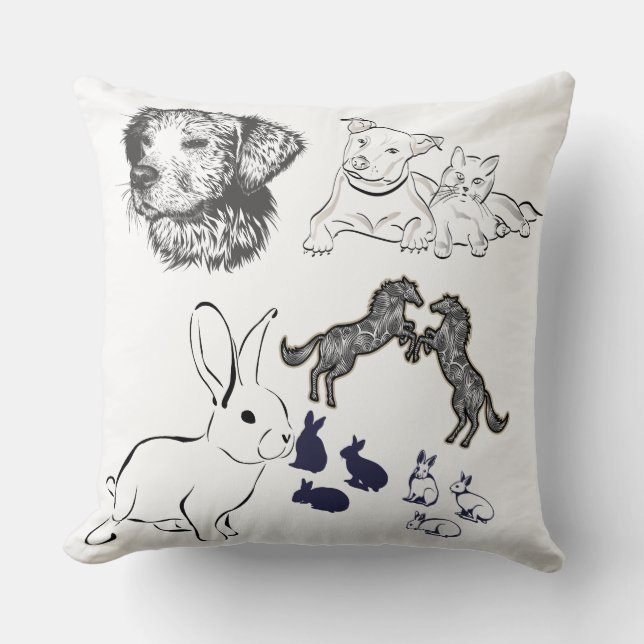Coussin Épervier (Recto)