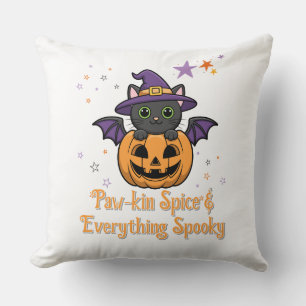 Coussin Épice et tout Éffrayant   Halloween