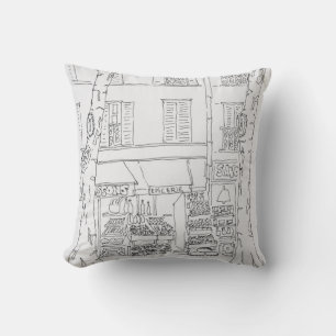 Coussin Épicerie   Rue Brea, Paris, France