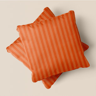 Coussin Épices citrouilles-yyyyyyyy Orange et Orange foncé